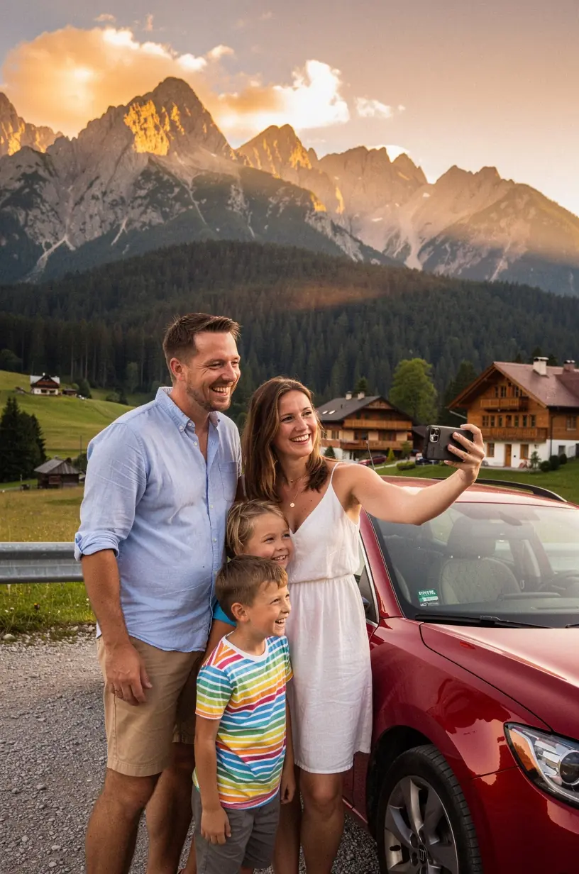 Infographic illustrating step-by-step guidance for designing a practical and enjoyable Slovak road trip itinerary.